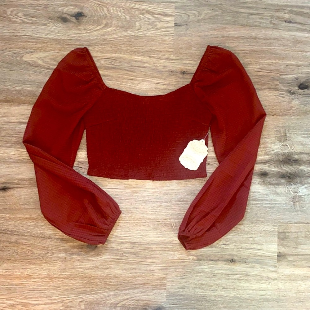 ⭐️ 3 for $15 Altar’d State Rushed Crop Top